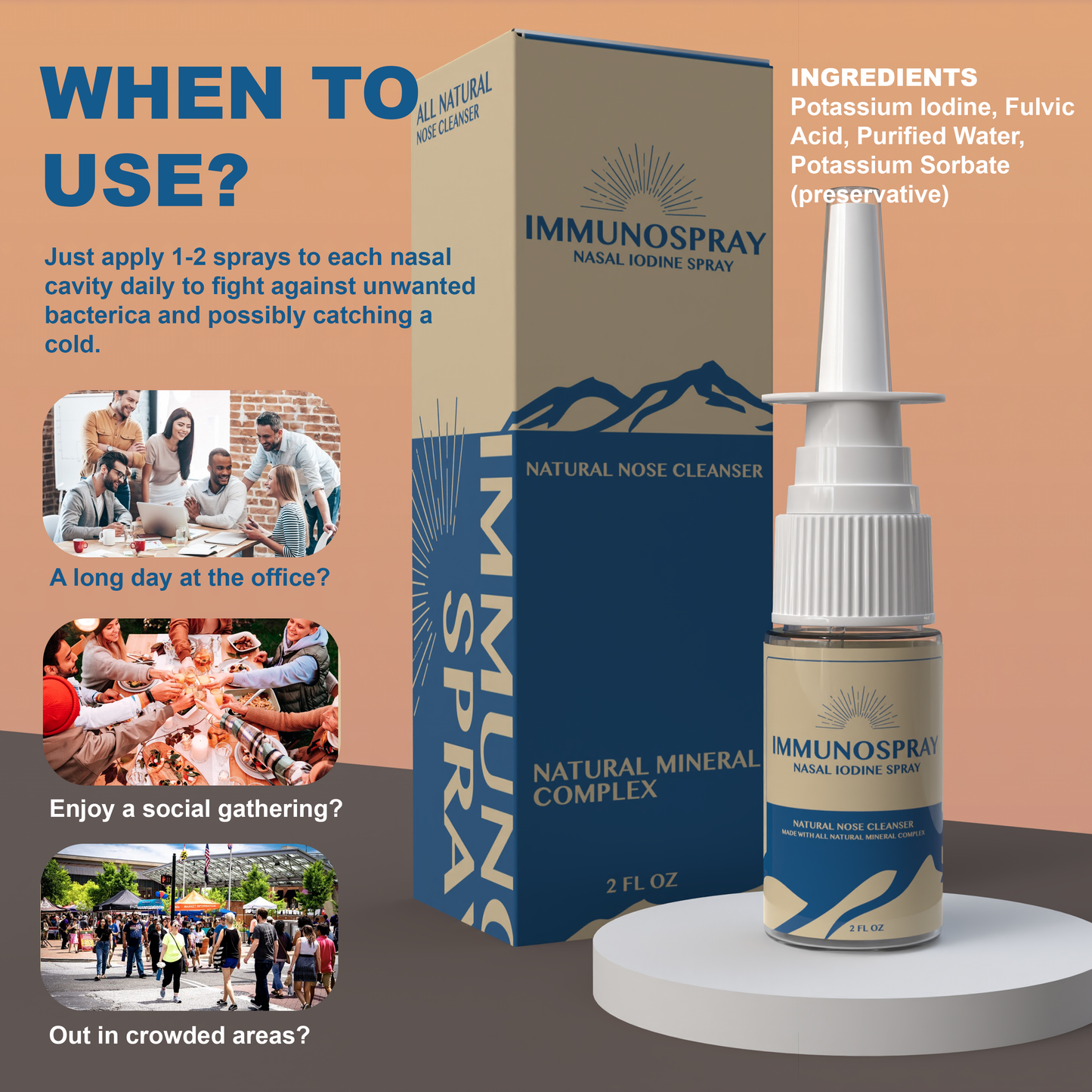 Immunospray Nasal Iodine