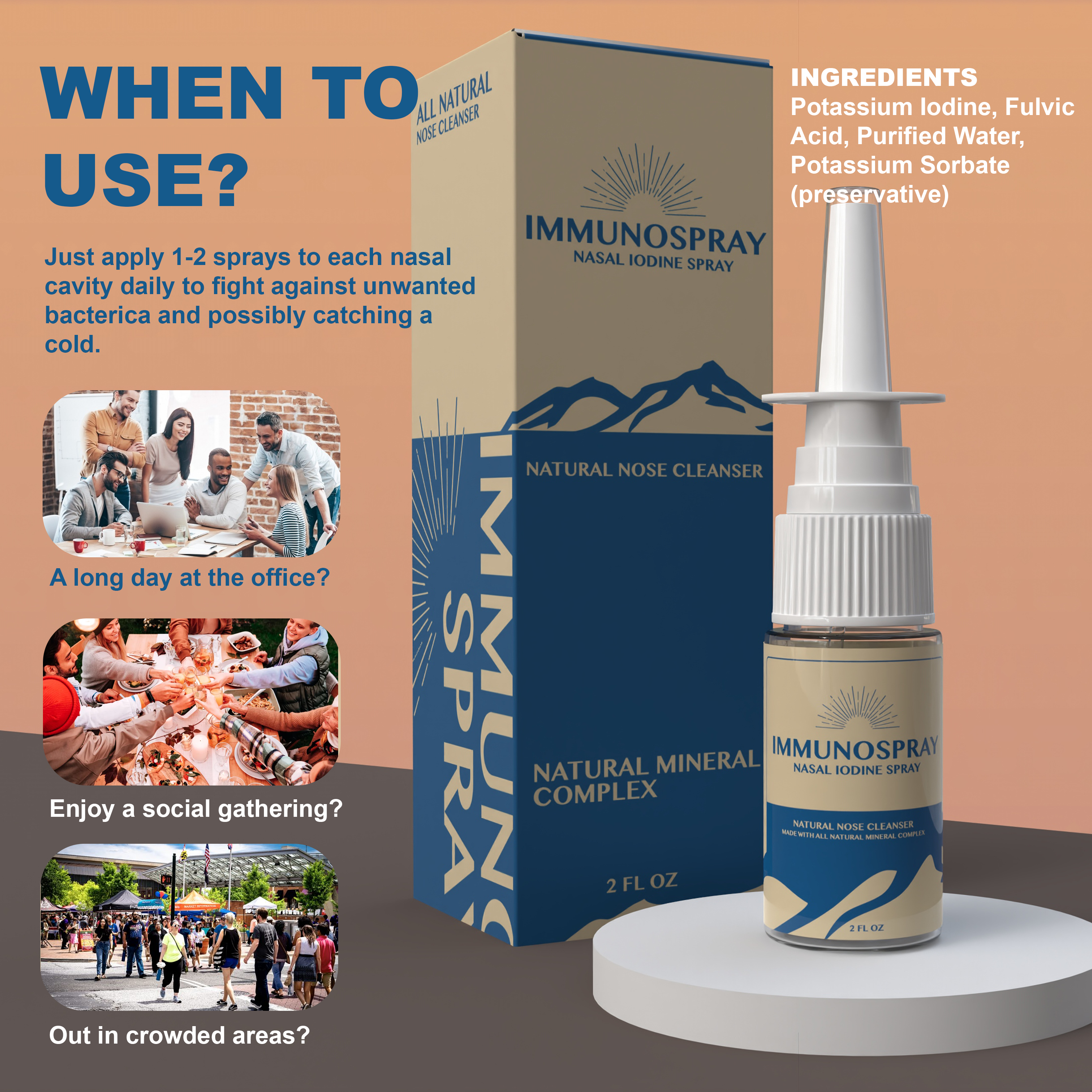 Immunospray Nasal Iodine